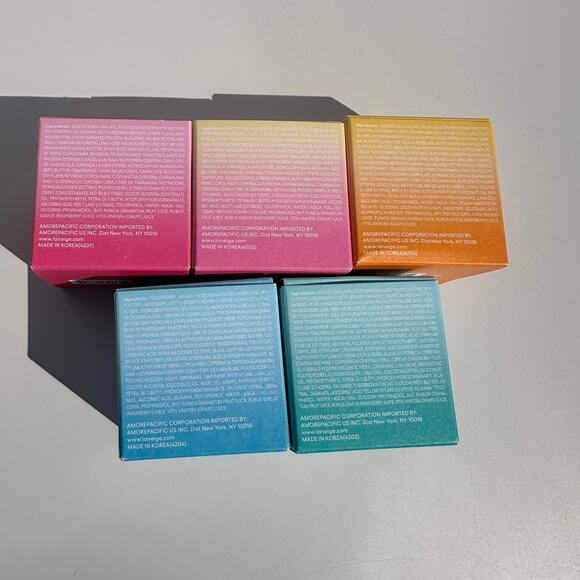 Laneige Lip Sleeping Mask Limited Edition Swirls Berry Orange Vanilla Mint Soda - Picture 13 of 16